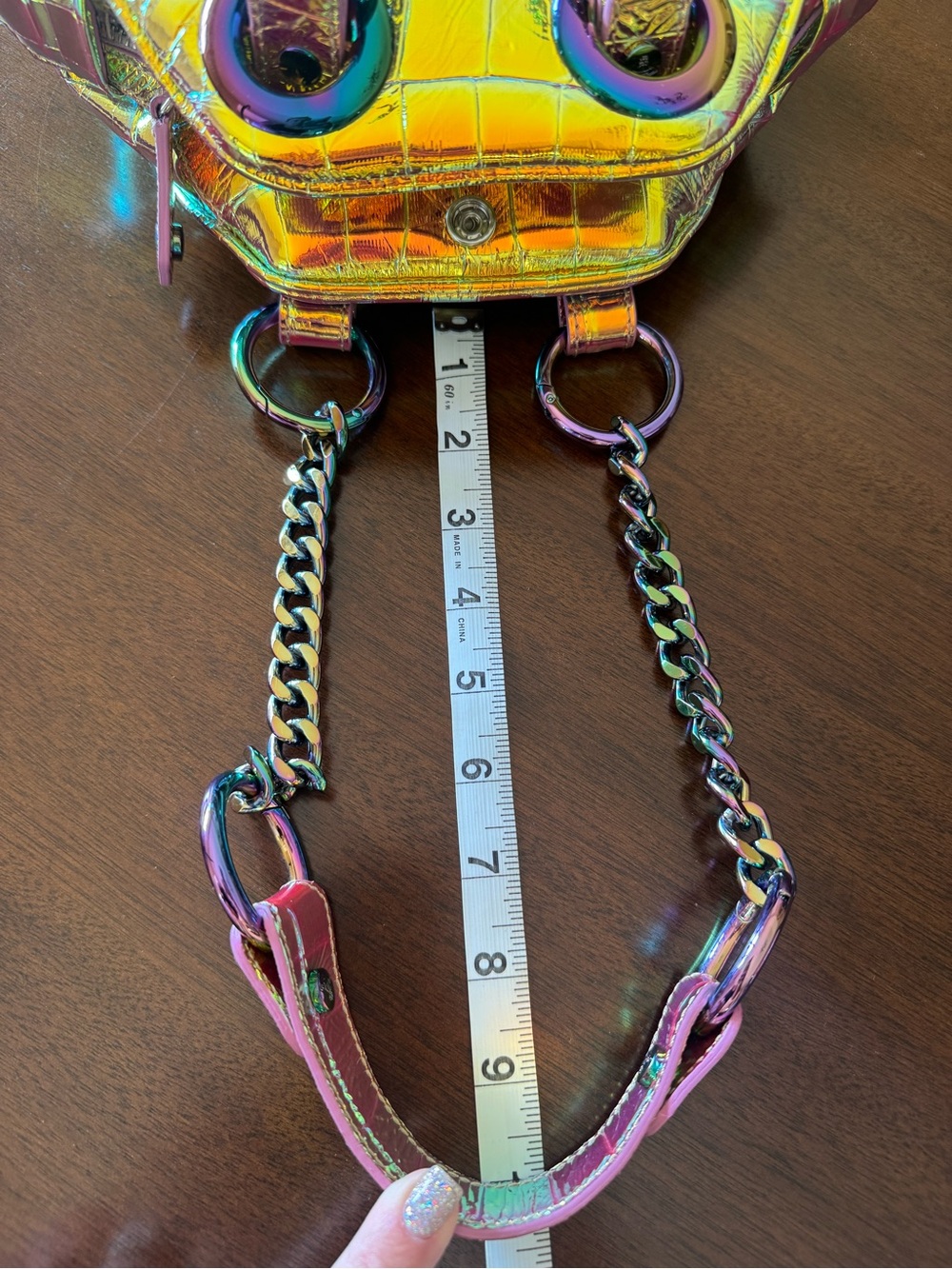 New Vivienne Westwood Orb Yasmine Holographic Purse - Picture 14 of 14